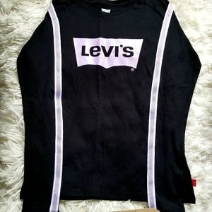 Women's Levi's Long Sleeve Top with Purple…